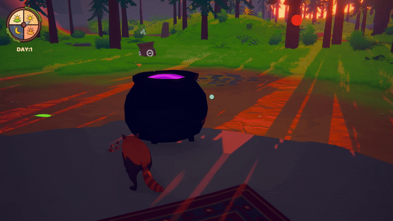 Brew Potions in the Cauldron